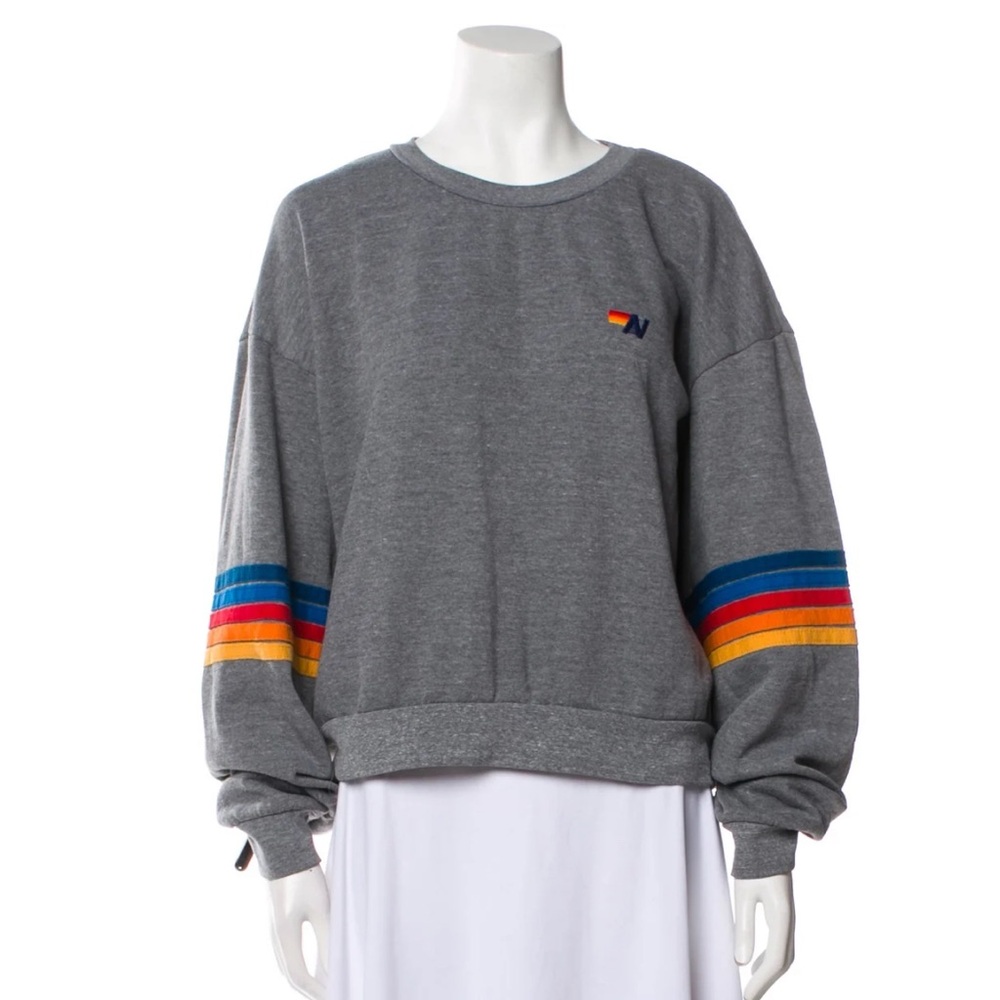 Aviator Nation 5 Stripe Sweatshirt